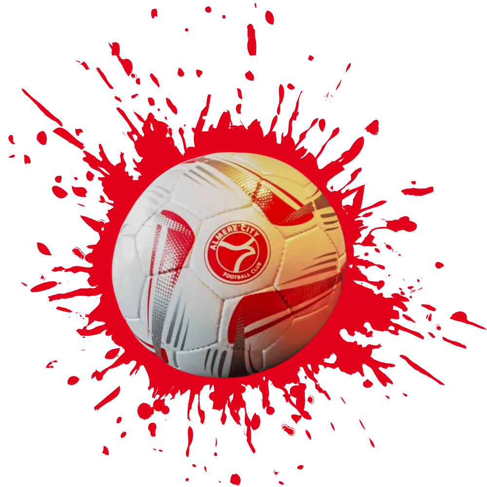 Bal Almere City met splasheffect