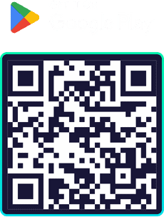 QR-code om de LekkerParkeren app te downloaden via Google Play